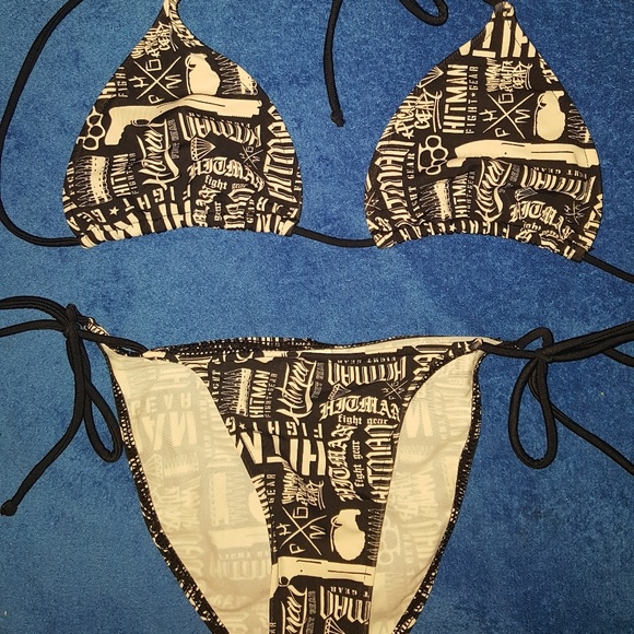 Hitman UFC Bellator Tapout Fight Bikini Lot 5064 - Picture 1 of 3
